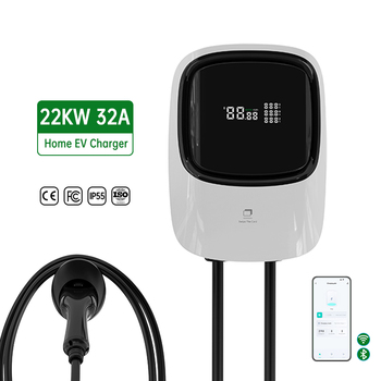 Connected wallbox EV charger with Type 2 or GB/T output