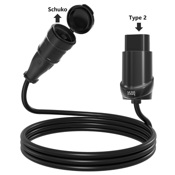 16 A Schuko outlet insert component for V2L adapters