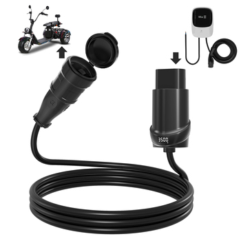 IP44 16 A Type 2 to Schuko adapter cable